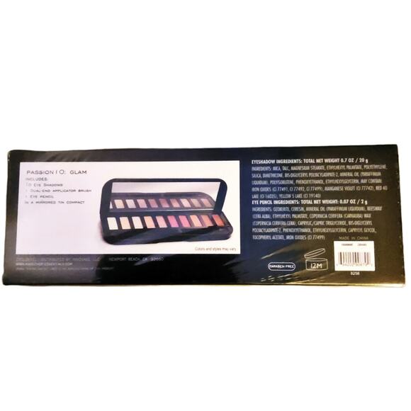 MAKEOVER ESSENTIALS EYESHADOW PALETTE PASSION 10 SERIES - GLAM OR PEACHY - Picture 4 of 7